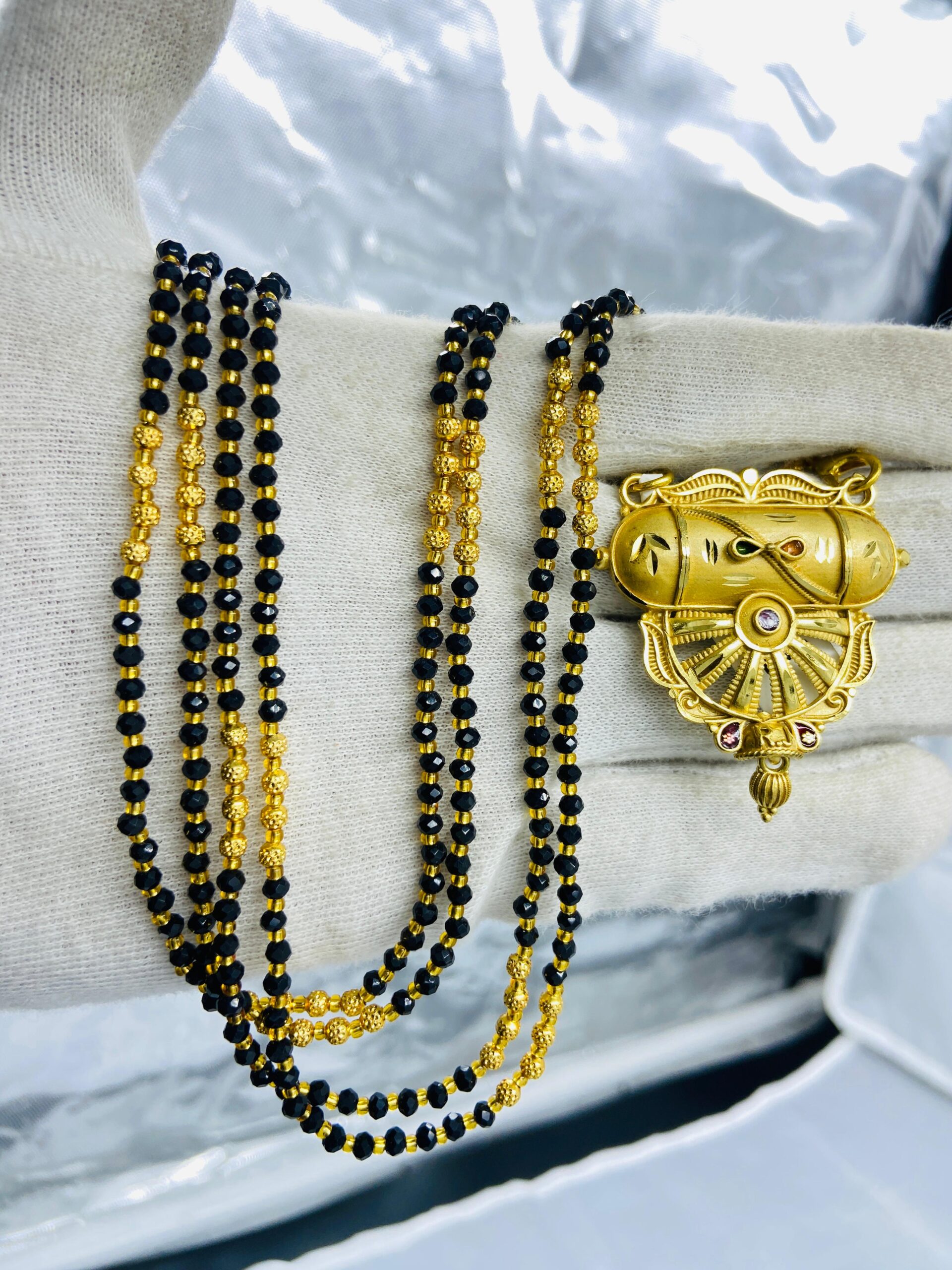 IMG-20250613-WA0034 LIFE TIME YALLOW MANGAL SUTRA - Image 1