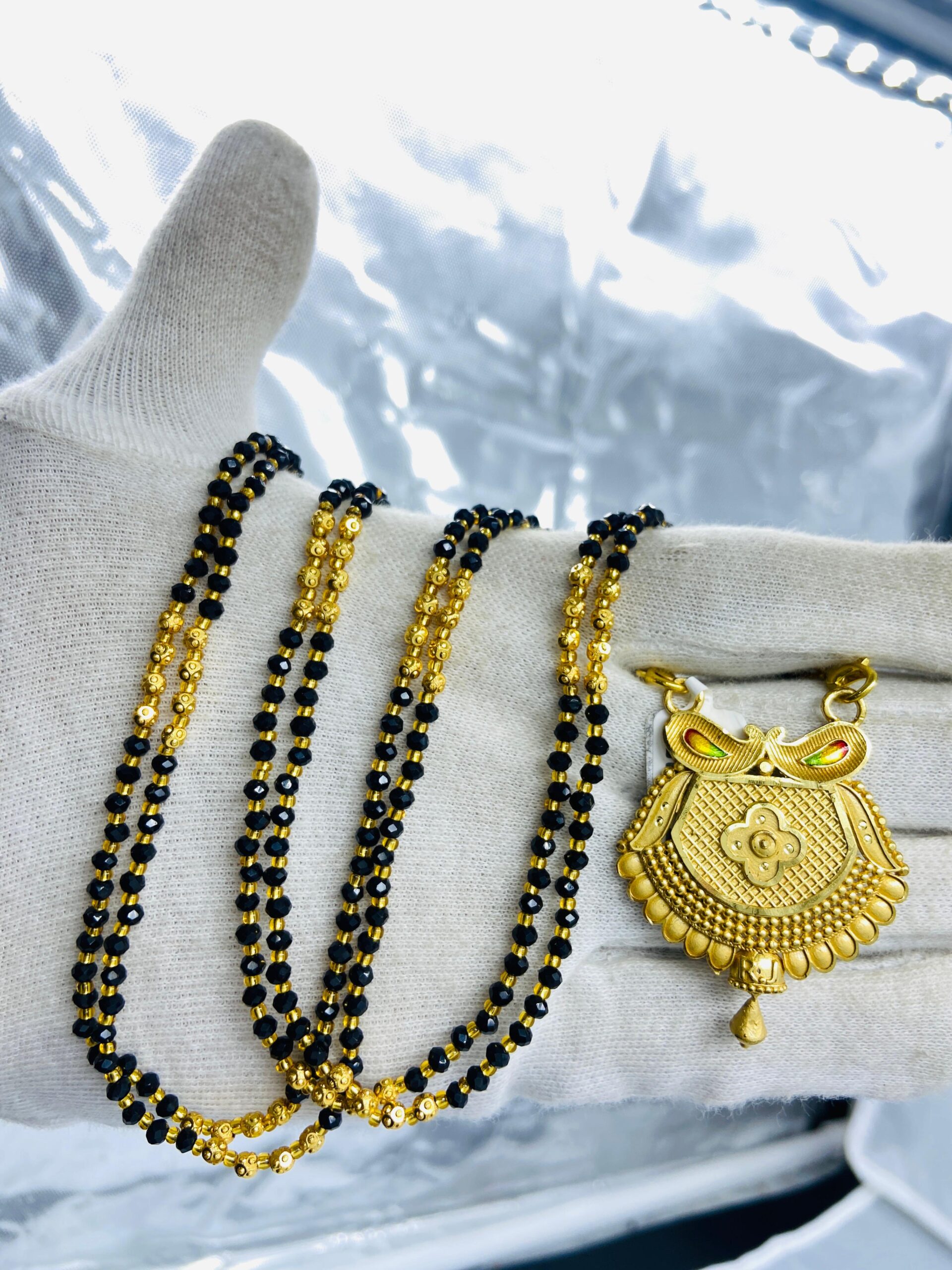 IMG-20250613-WA0035 LIFE TIME YALLOW MANGAL SUTRA - Image 1